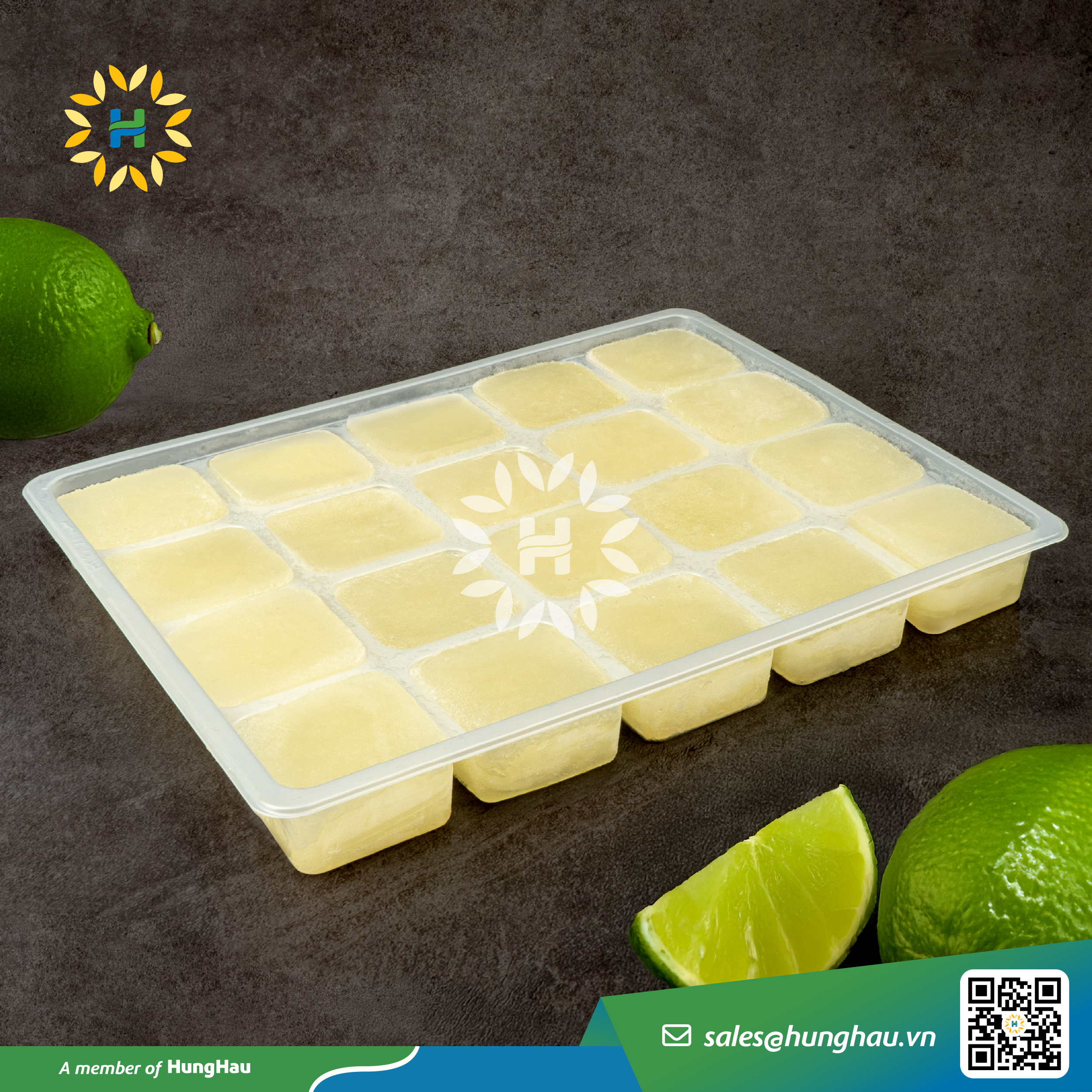IQF Lime Juice Cubes