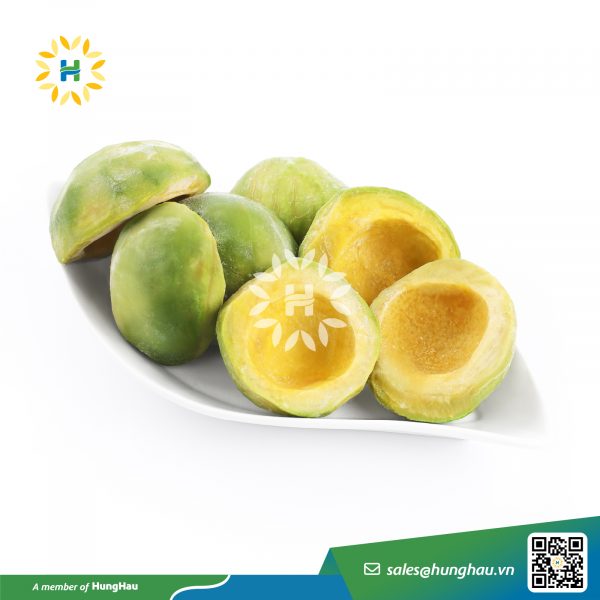 IQF avocado cut halved