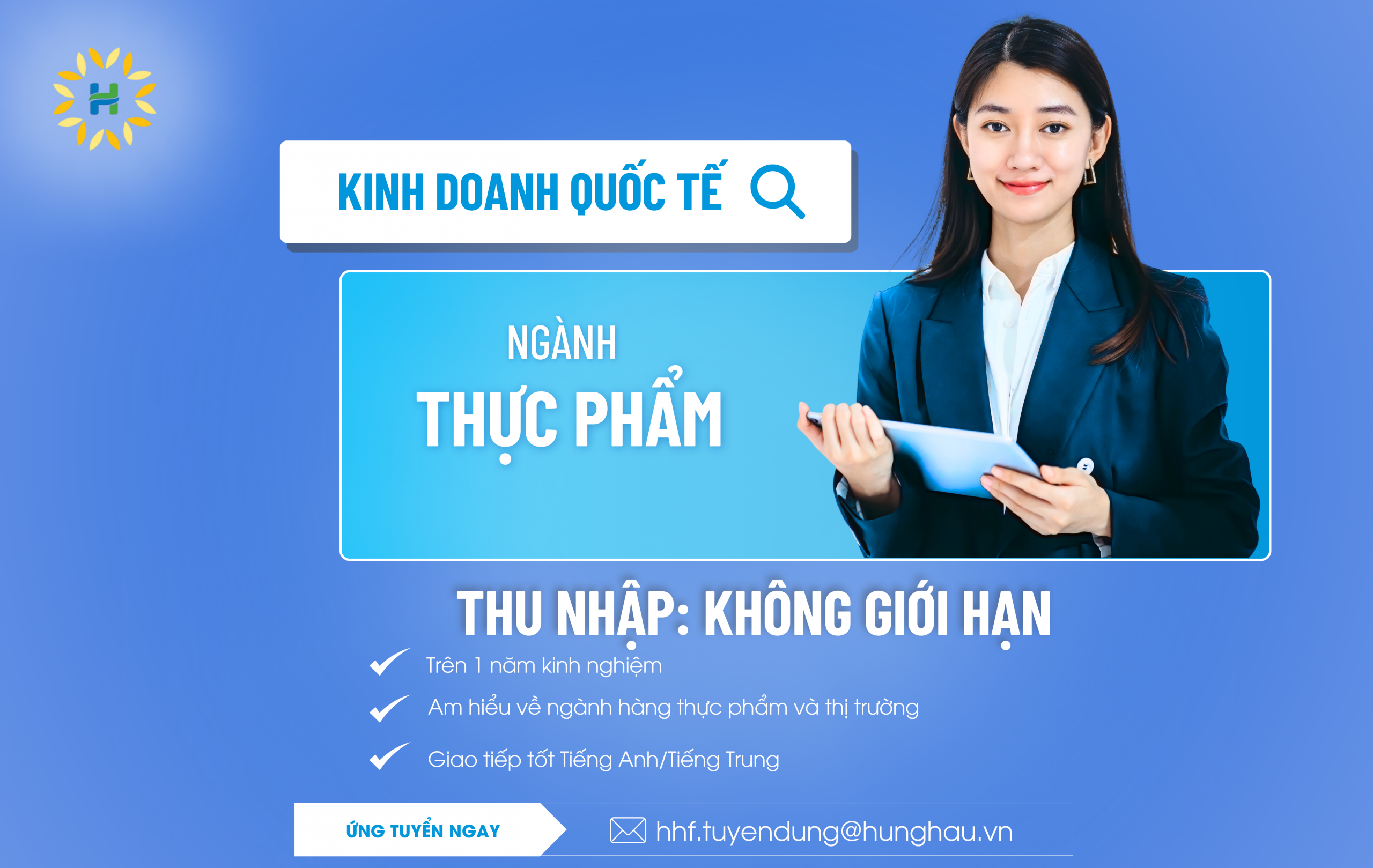 Kinh doanh Quốc tế HungHau Foods