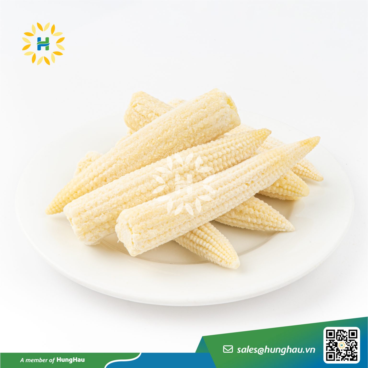 bắp non đông lạnh nguyên quả