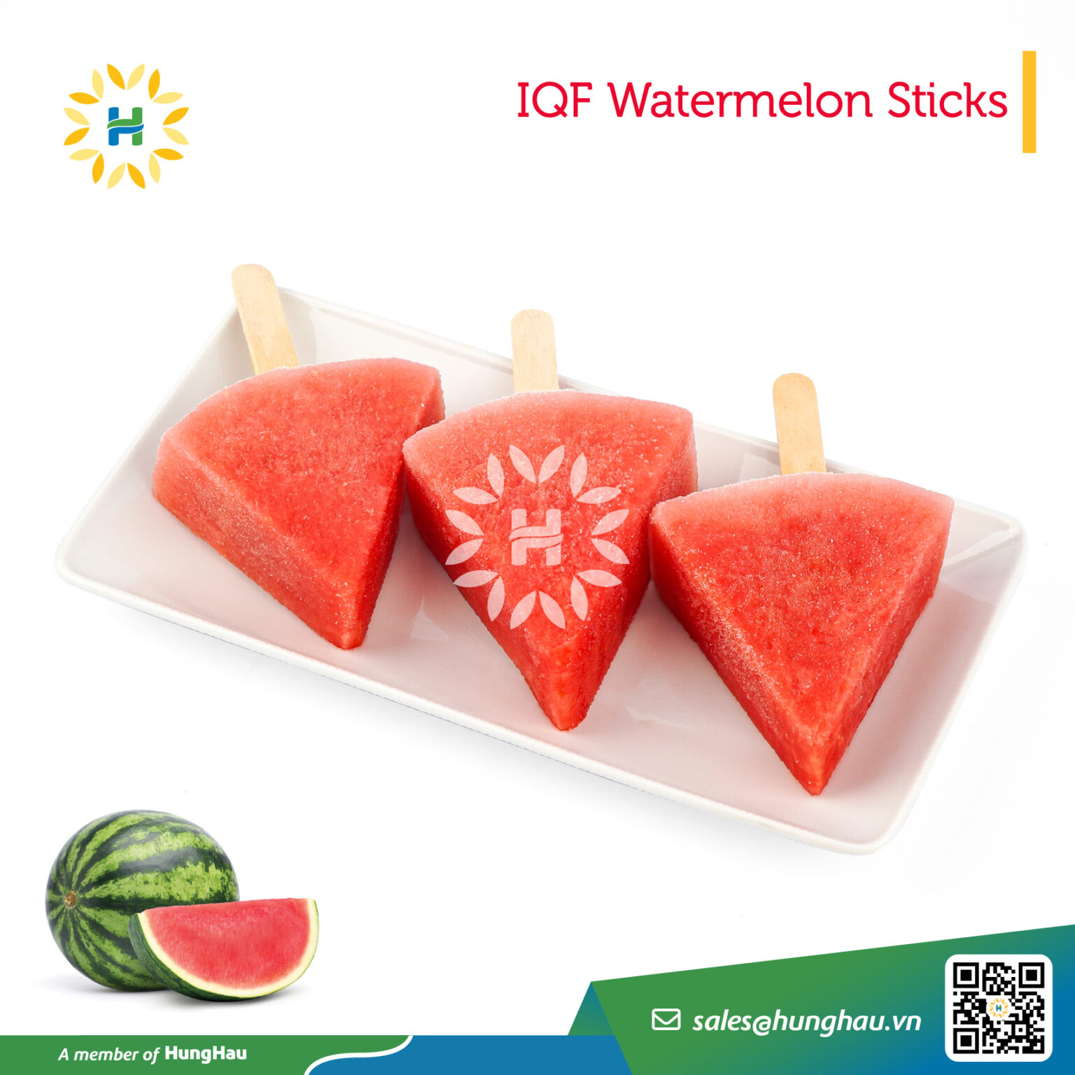 IQF Watermelon Sticks