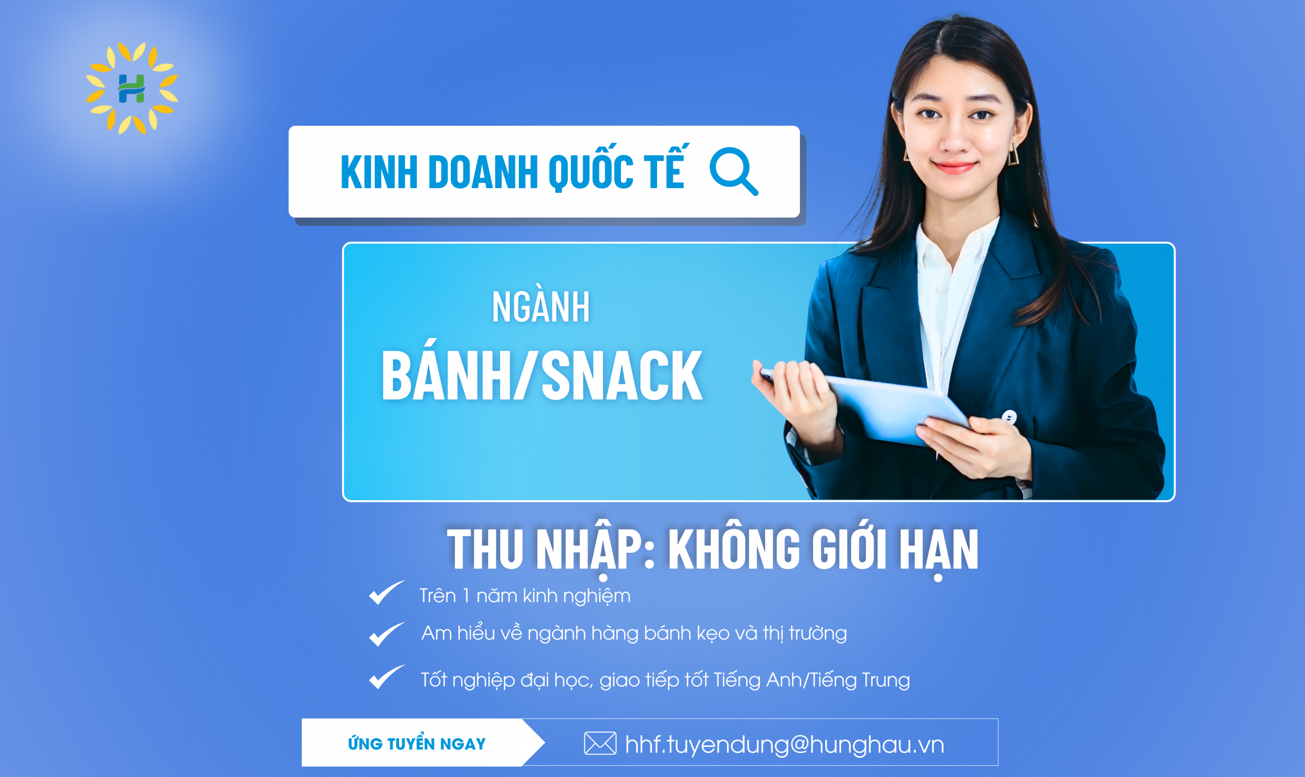 Việc làm Nhân viên Phát triển Kinh doanh Quốc tế