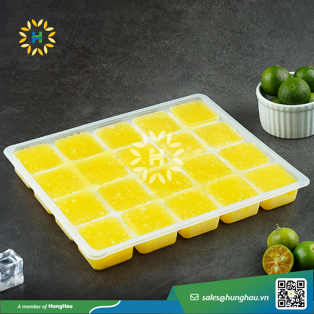 Nước ép tắc viên đông lạnh dạng block 