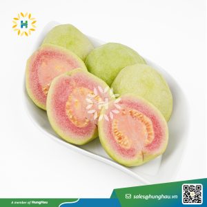 IQF Halved Red-fleshed Guava