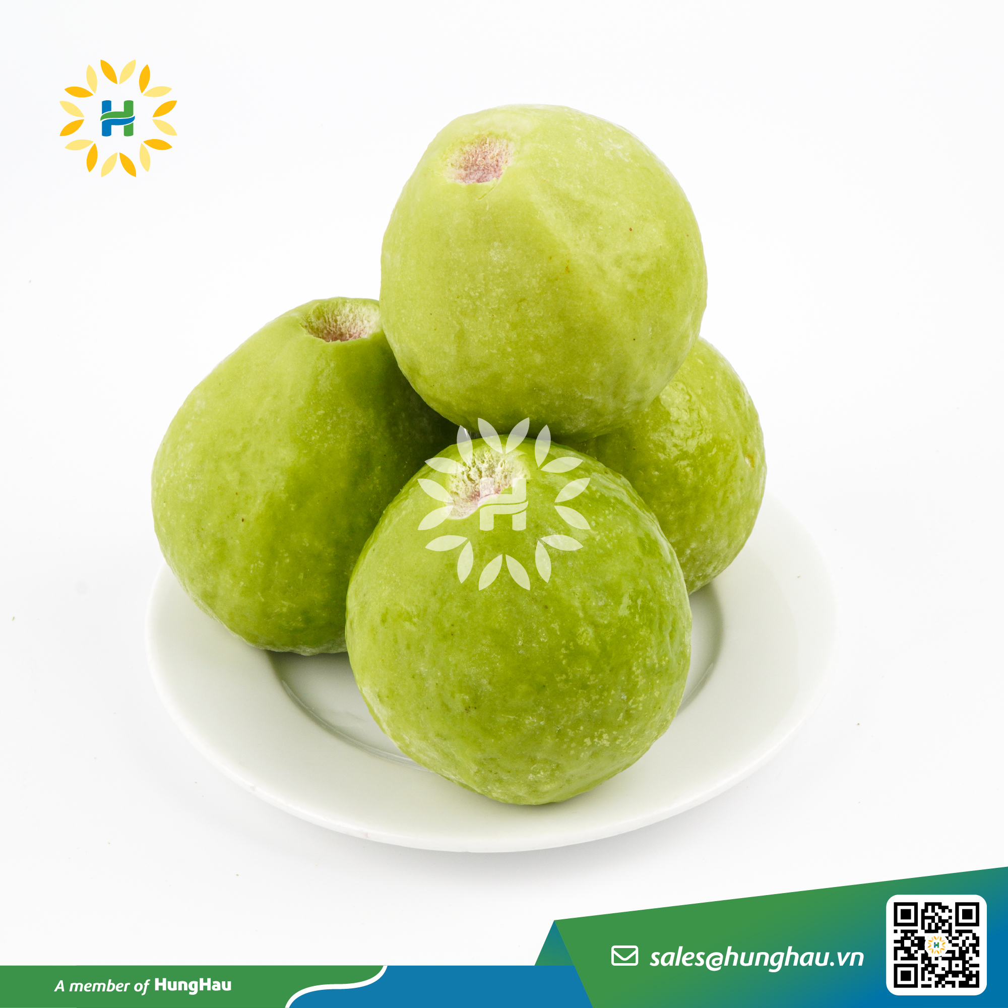 IQF Whole Red-fleshed Guava