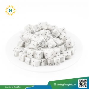 IQF Dragon White Fruit cut diced