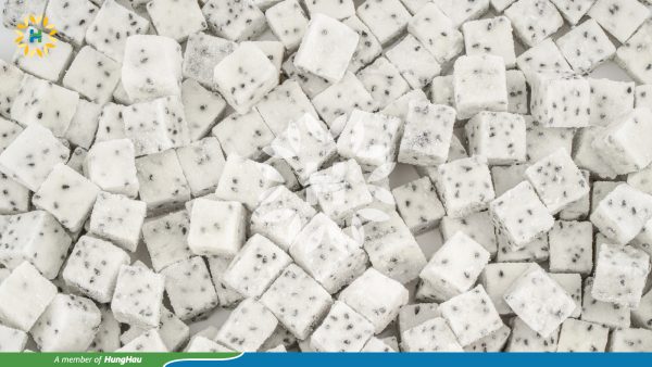 IQF Dragon White Fruit cut diced