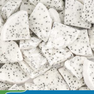 IQF Dragon White Fruit cut 1/4