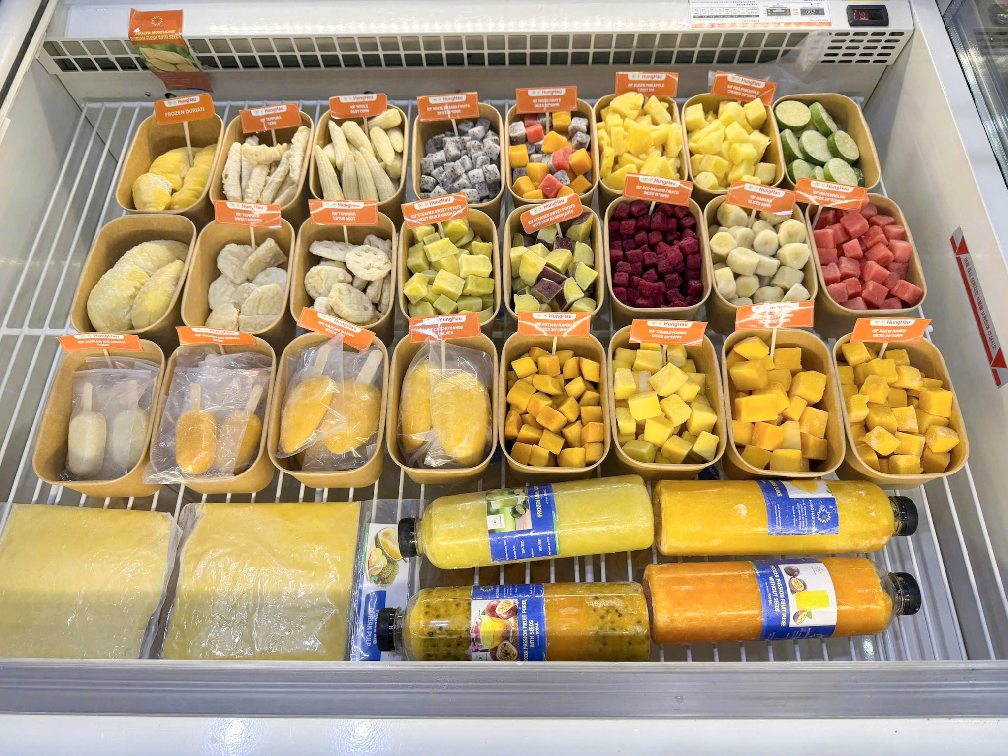 Trái cây, rau củ quả IQF được trưng bày tại hội chợ Seoul Foods 2025