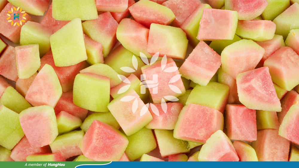Red guava dice