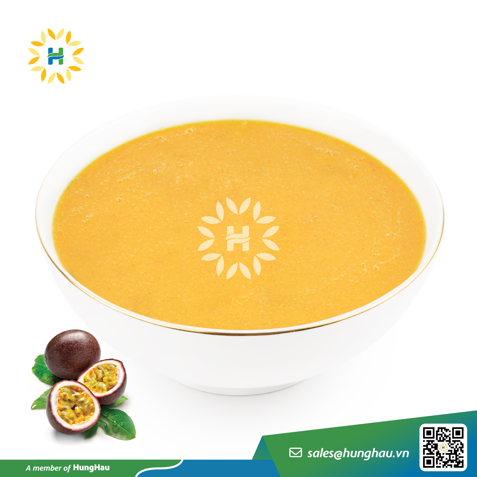 Seedless passion fruit puree