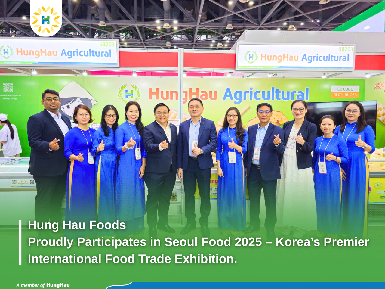 HungHau Foods at Seoul Food & Hotel 2025 (Korea).