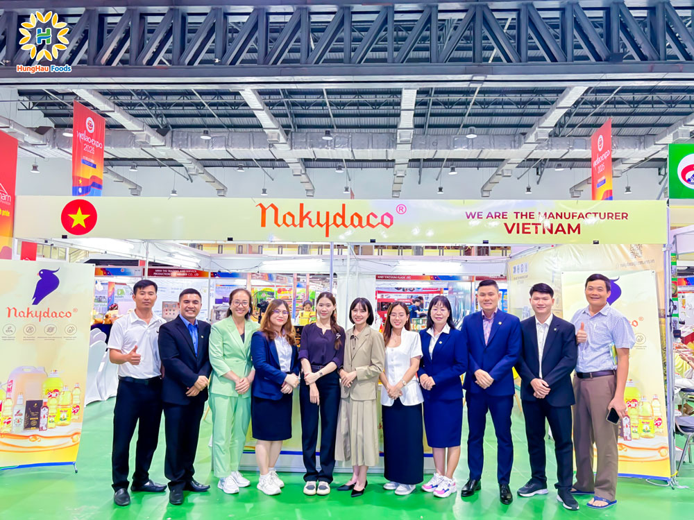 HUNGHAU FOODS KHÉP LẠI HÀNH TRÌNH THAM DỰ SỰ KIỆN XÚC TIẾN THƯƠNG MẠI LỚN NHẤT VIỆT NAM-LÀO 2025