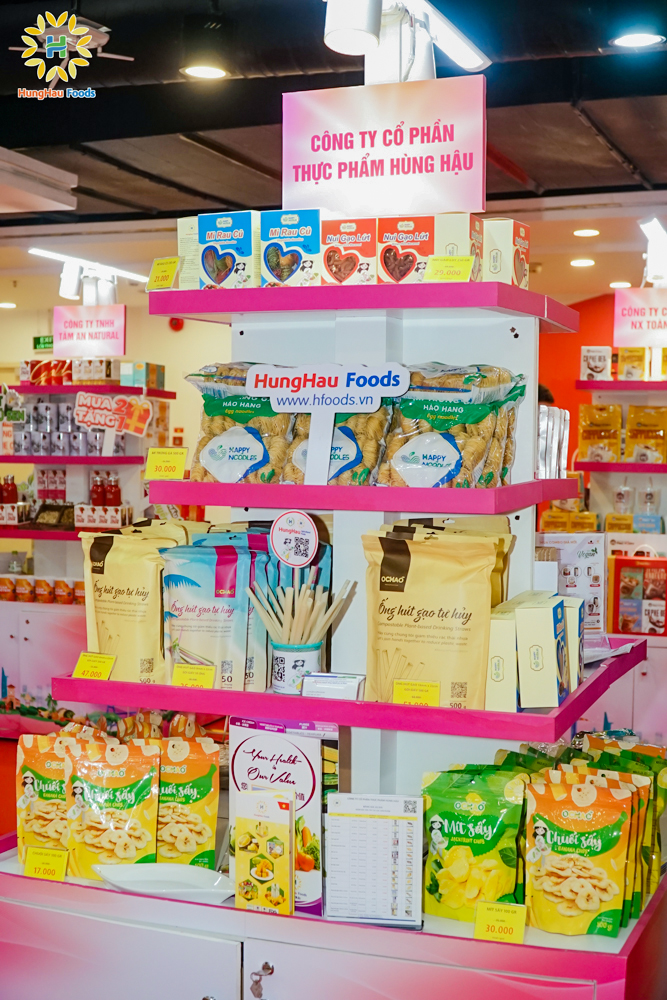 Hùng Hậu Foods tại tuần lễ giới thiệu sản phẩm Việt 2025 do Central Retail Việt Nam tổ chức