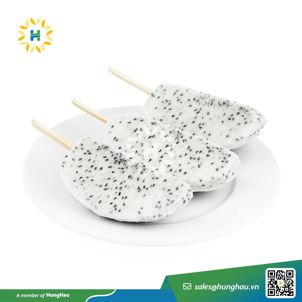 Thanh long cắt que đông lạnh