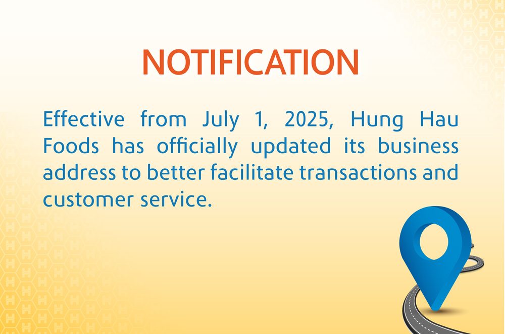 Hung Hau Foods has offcially updated its business address
