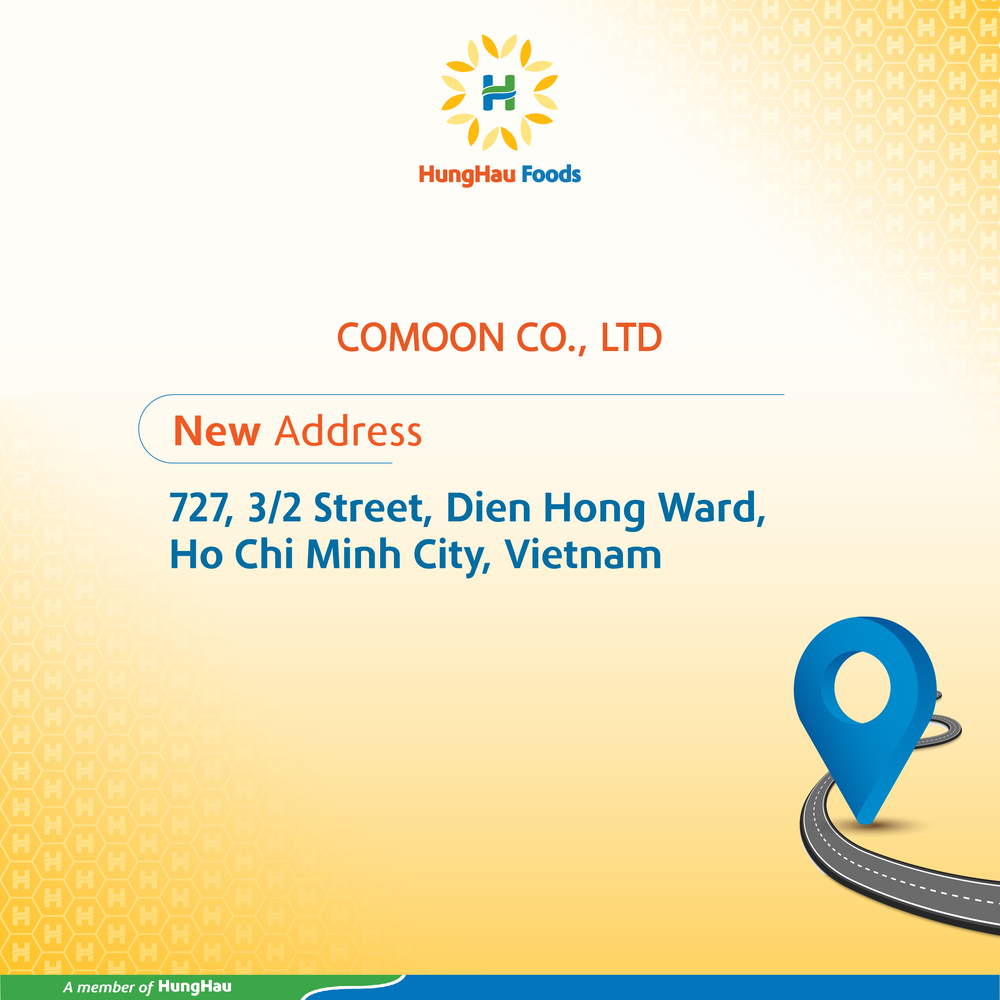 Hung Hau Foods has offcially updated its business address