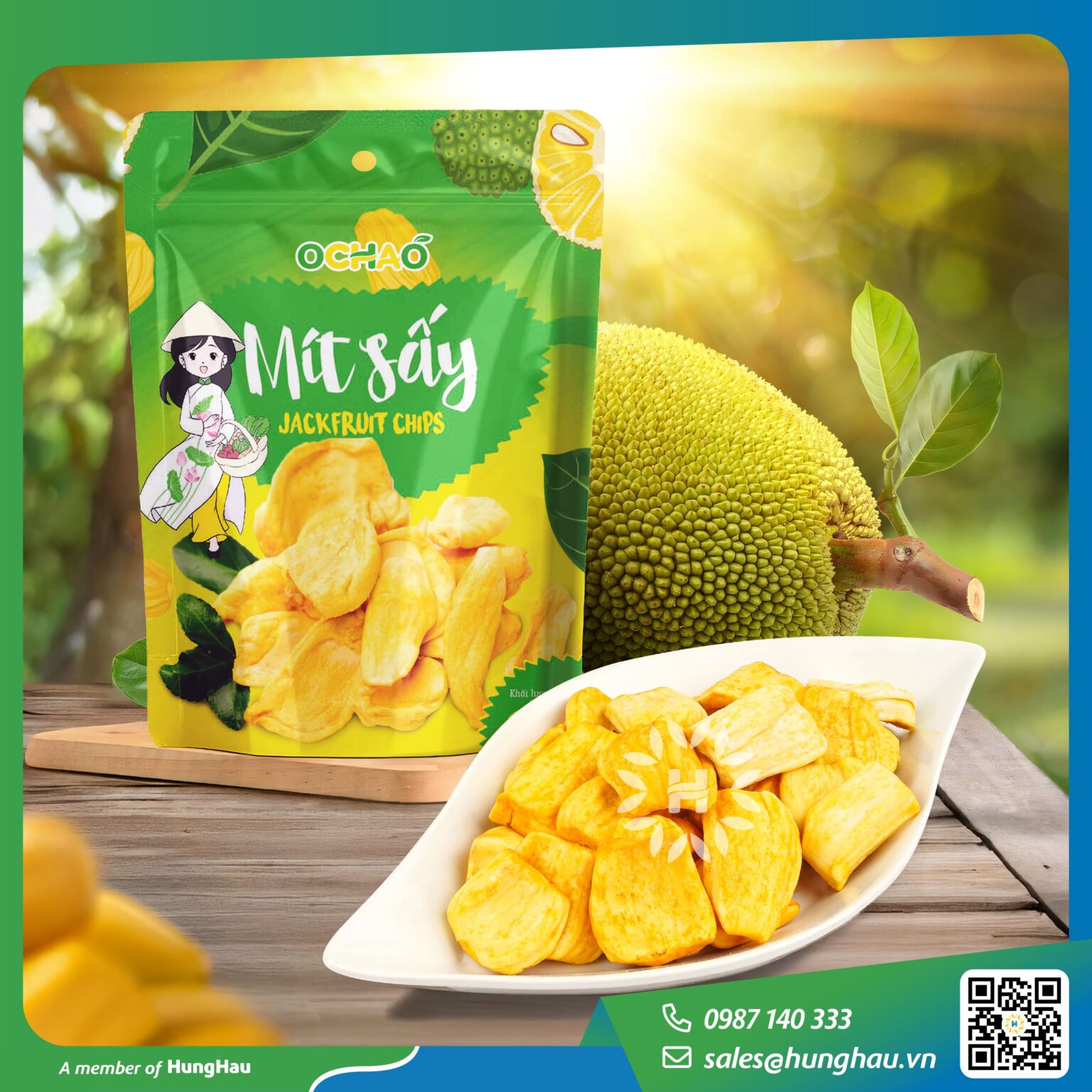 Mít sấy HungHau Foods