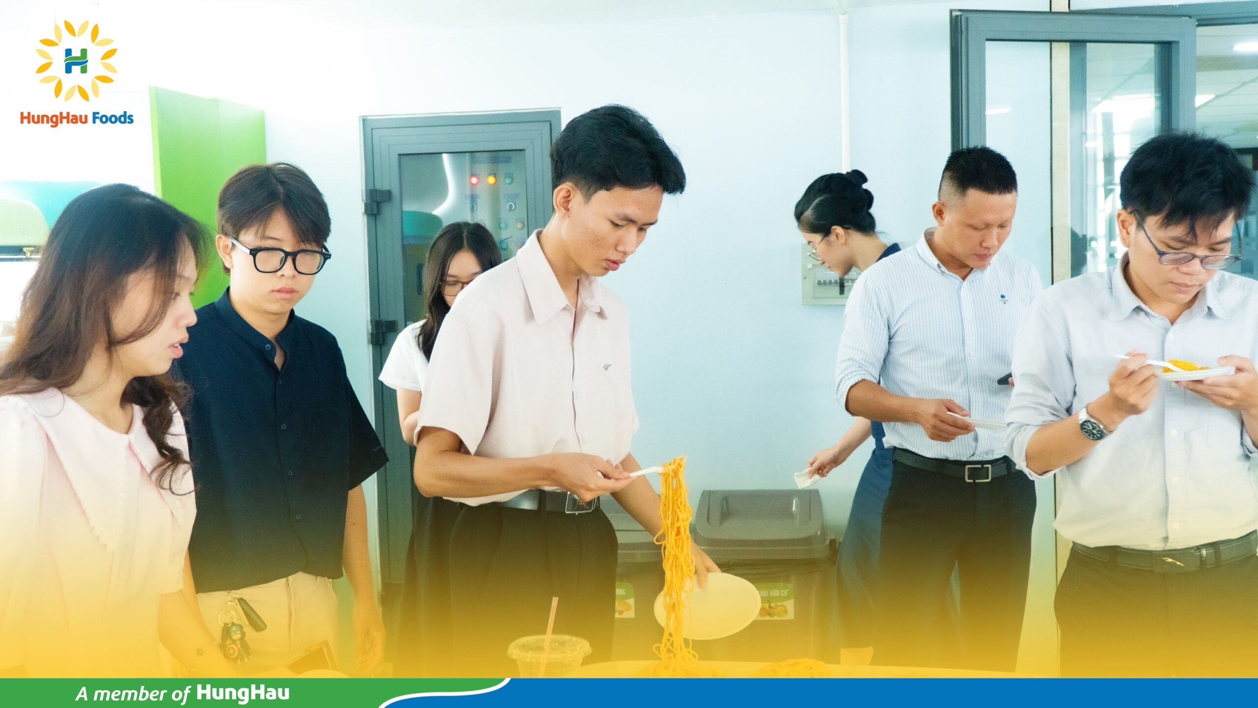 CB-CNV thử mì đông lạnh HungHau Foods