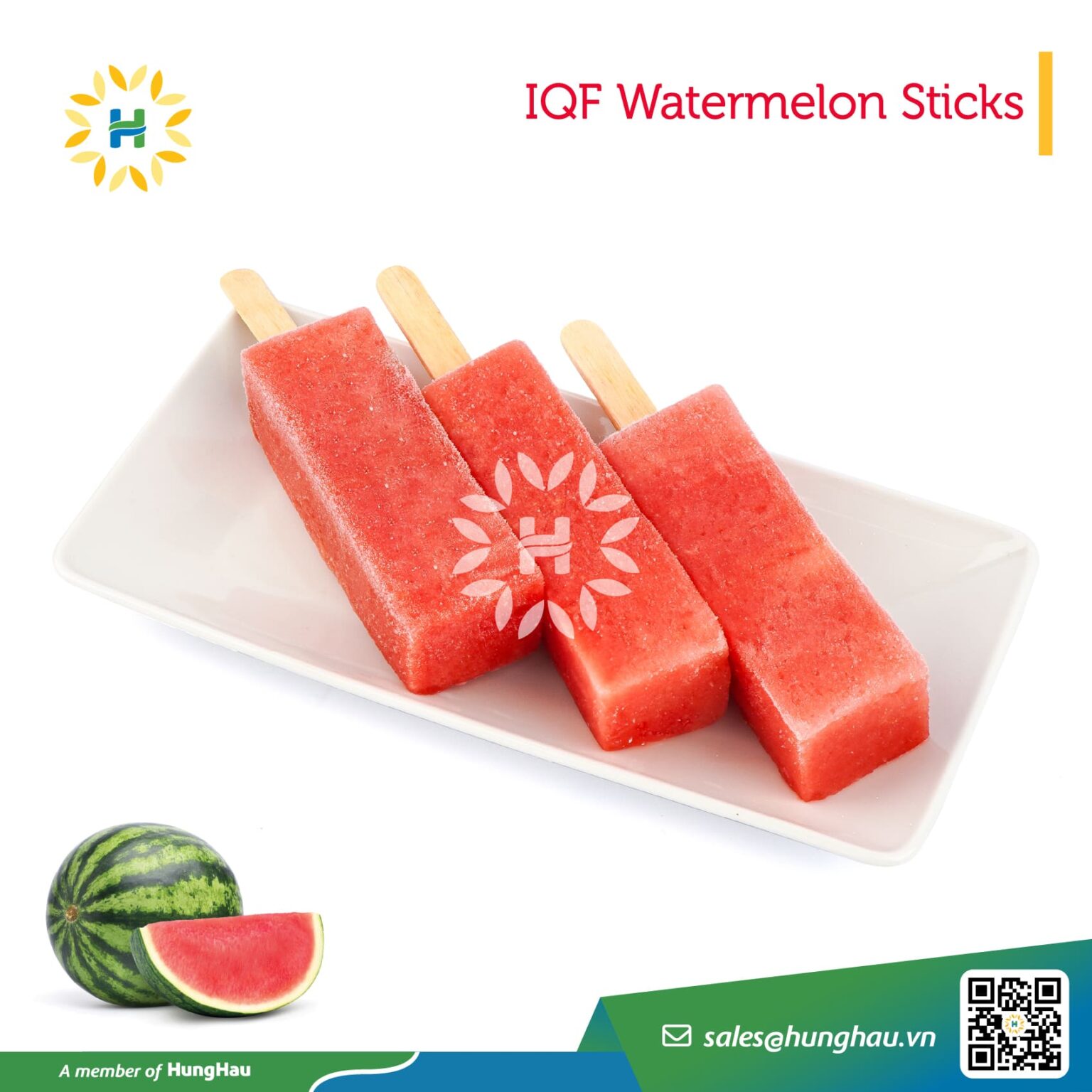 IQF Watermelon stick