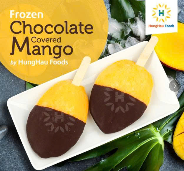 <center> Xoài cát chu nhúng chocolate <Center>