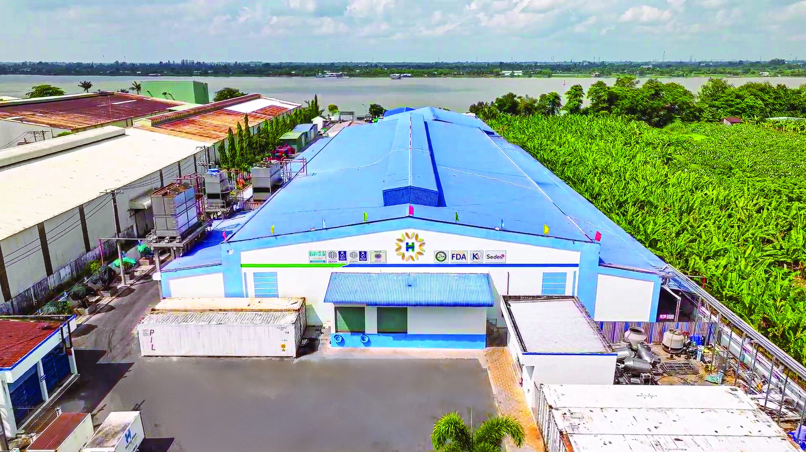 Nhà máy HungHau Foods đặt Lai Vung Đồng Tháp