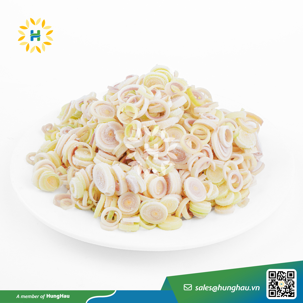 Sả đông lạnh cắt lát HungHau Foods