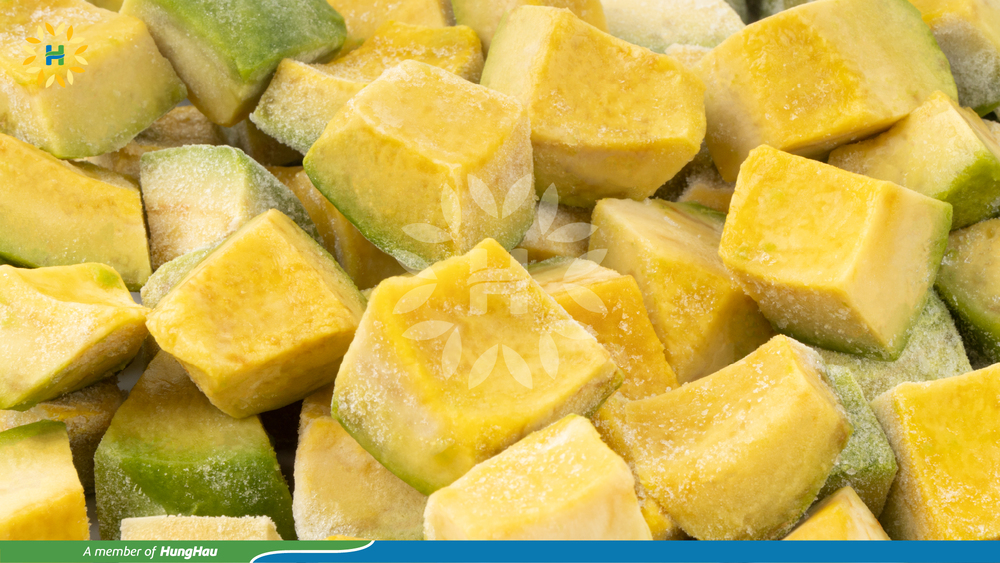 Bơ đông lạnh cắt dice HungHau Foods