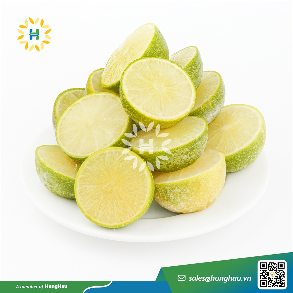 Chanh đông lạnh cắt nửa trái HungHau Foods