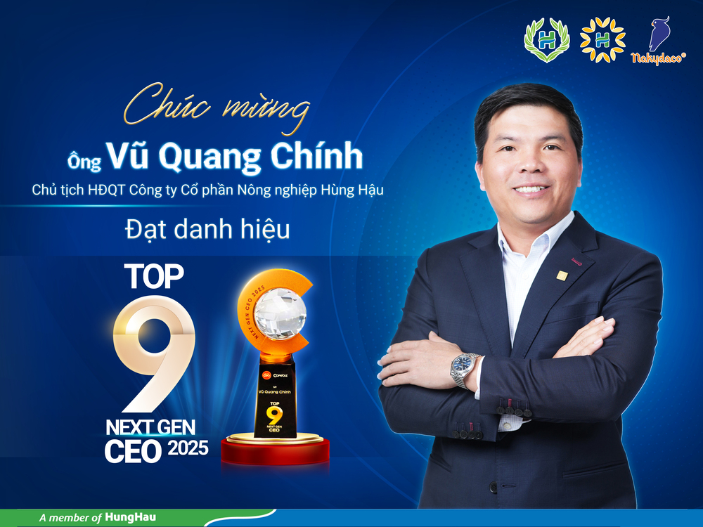 Ông Vũ Quang Chính Chủ tịch Hội đồng Điều hành HungHau FMCG Group (HungHau Holdings)