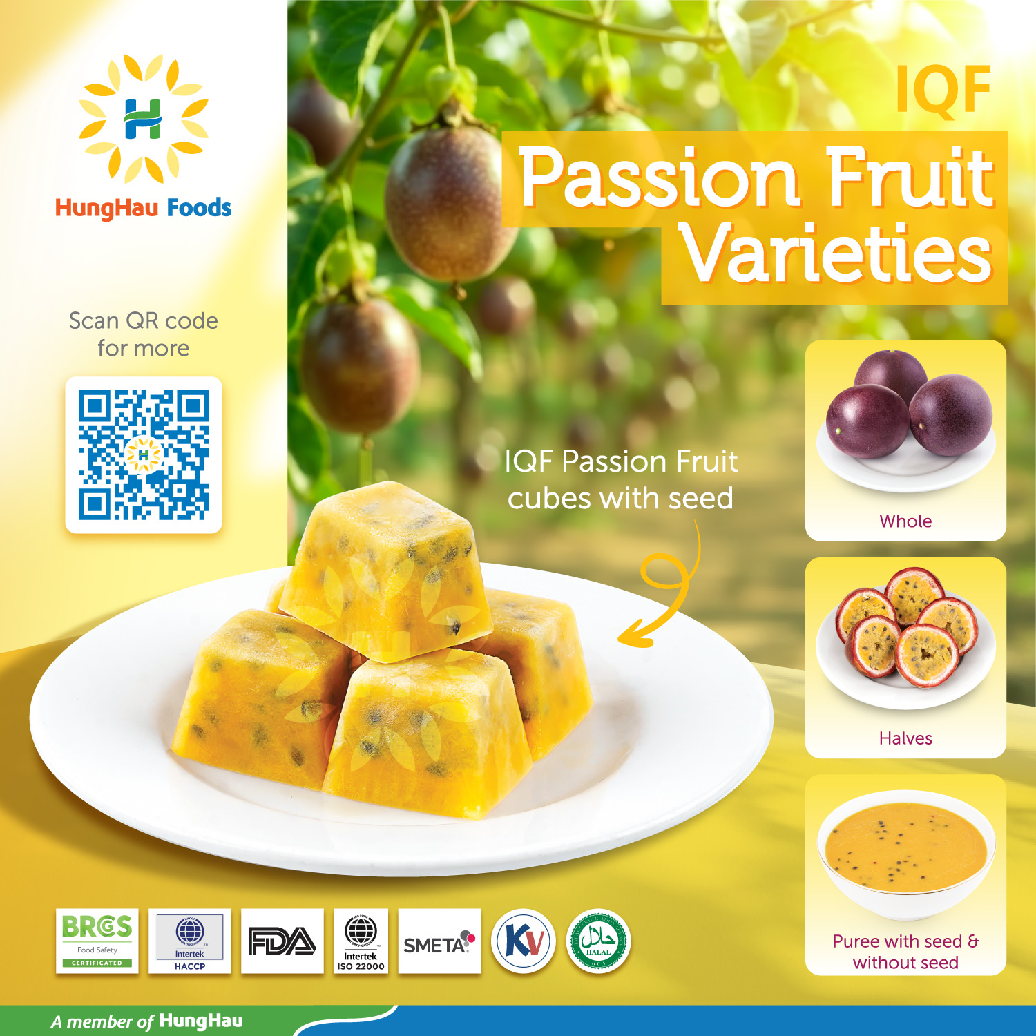 IQF Passion Fruit (HungHau Foods)