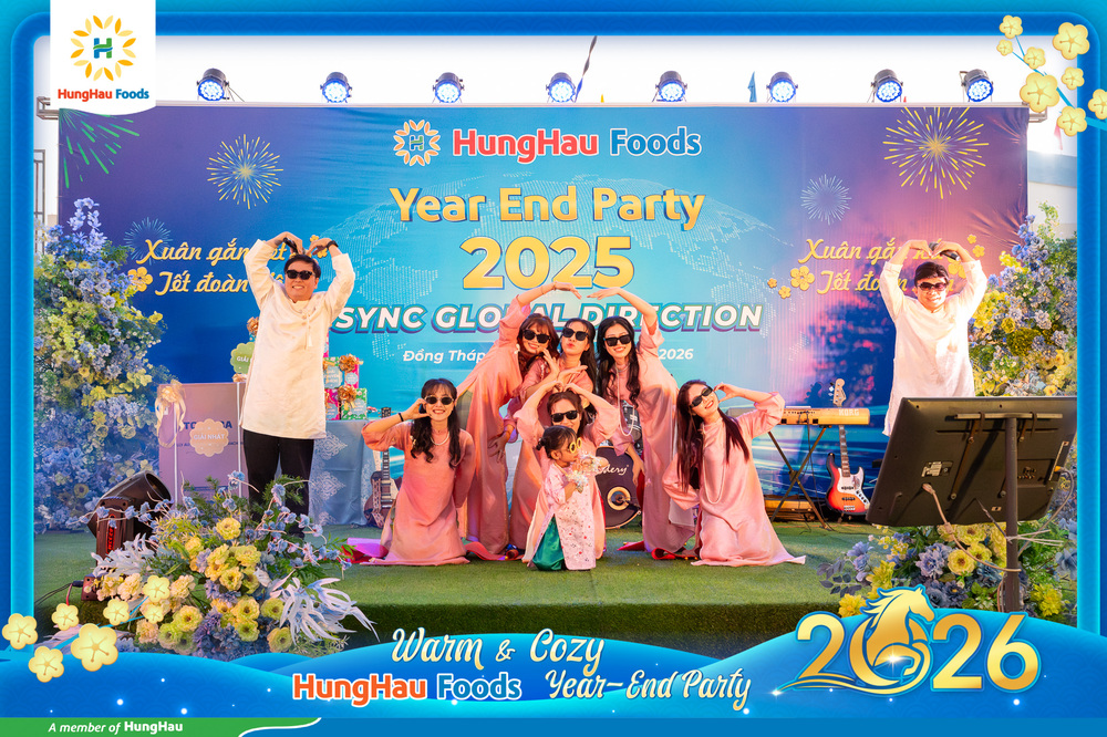 Highlights of the year-end party