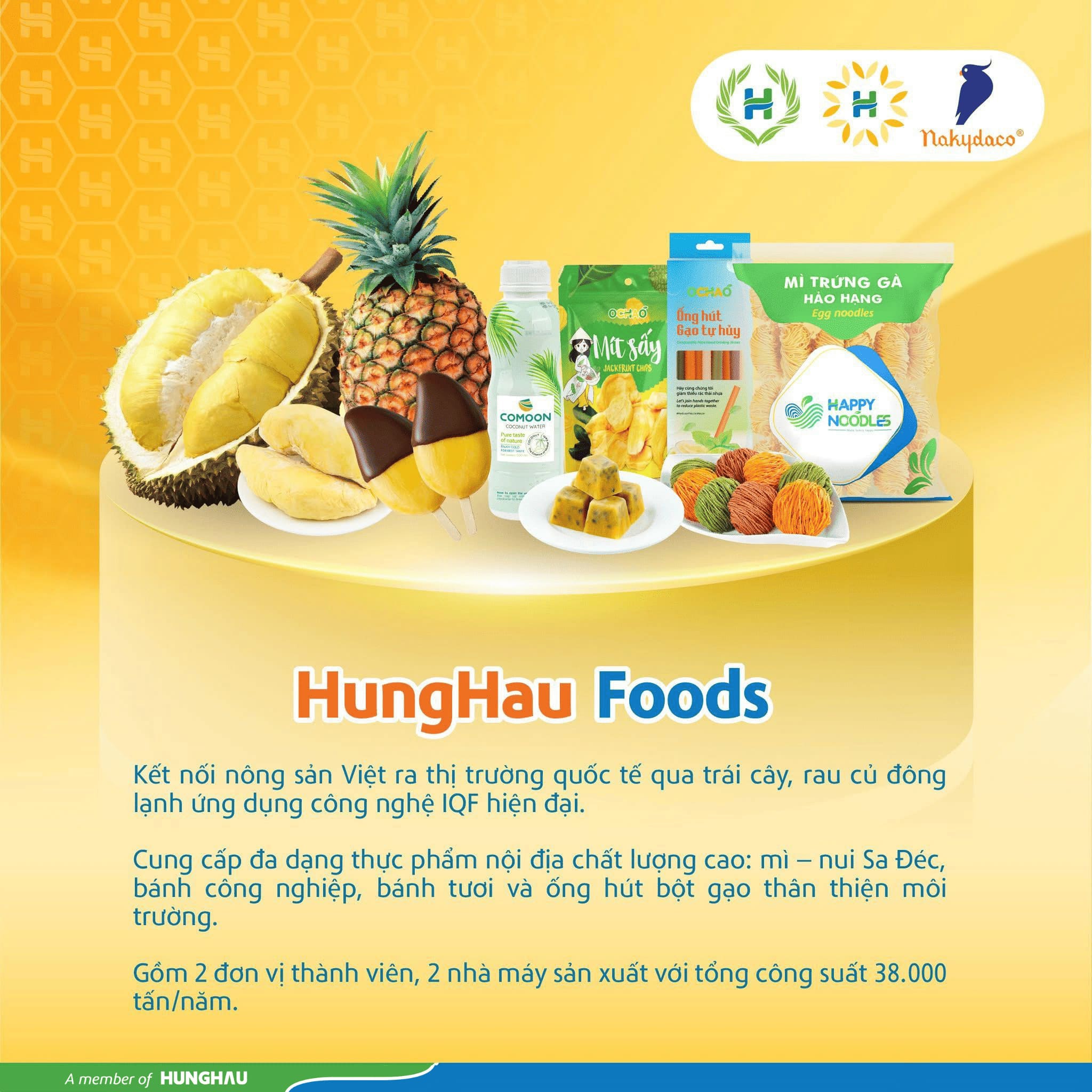 Công ty Cổ phần Thực phẩm Hùng Hậu (HungHau Foods)