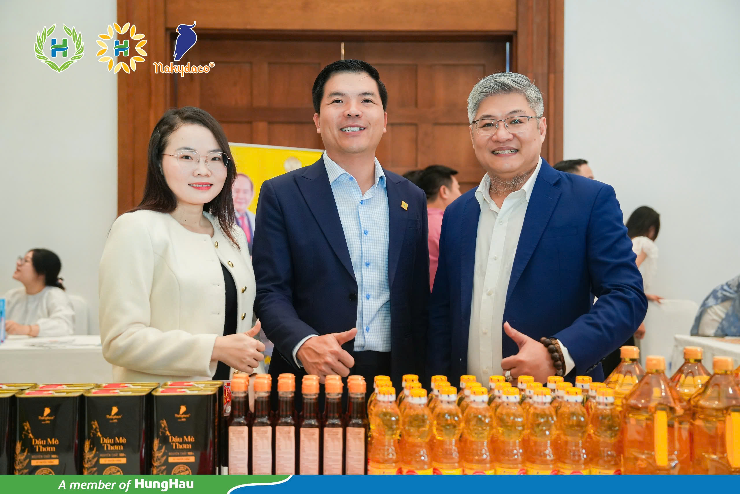 hunghau fmcg group tham dự họp mặt hội doanh nhân đồng hương tây ninh