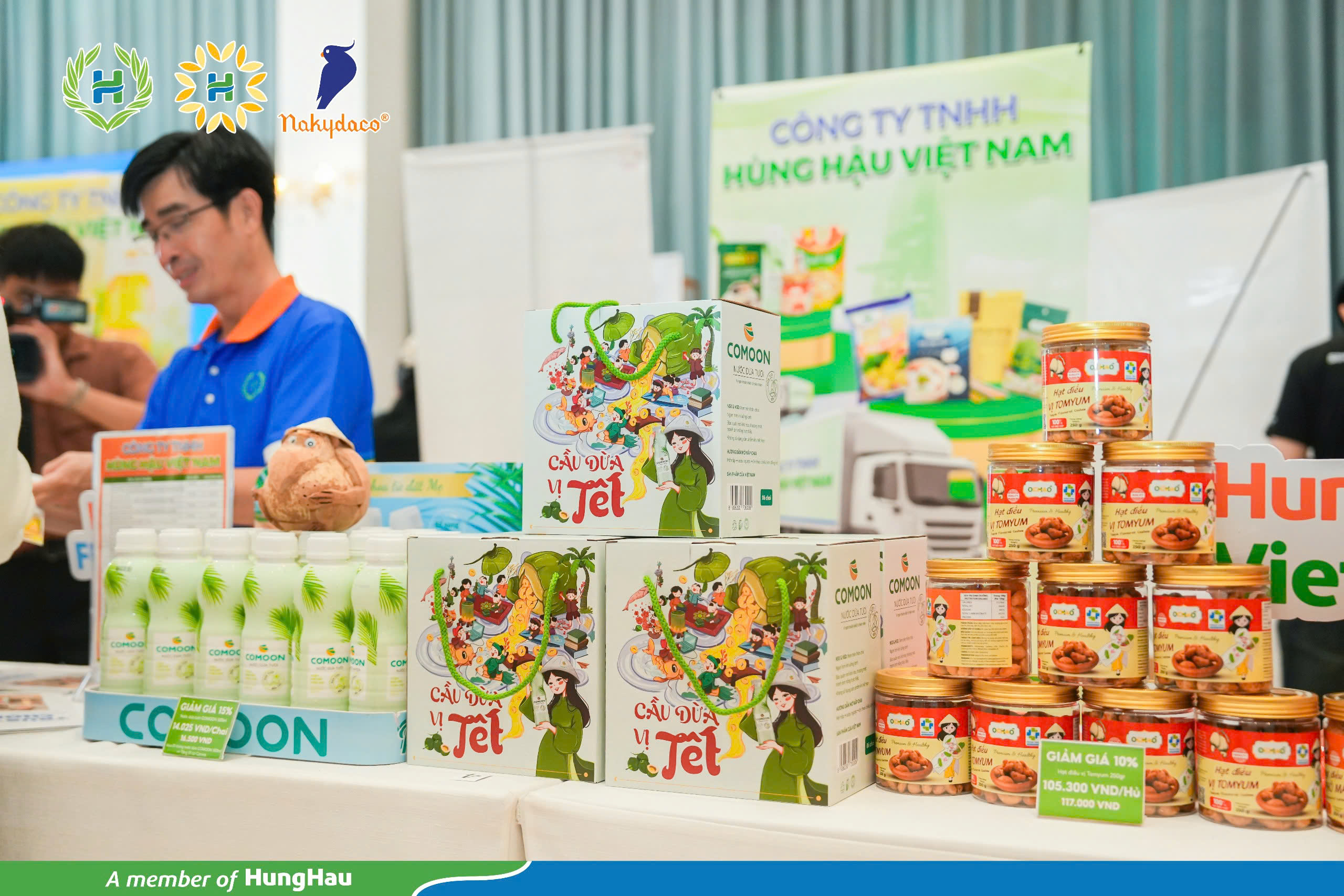 hunghau fmcg group tham dự họp mặt hội doanh nhân đồng hương tây ninh