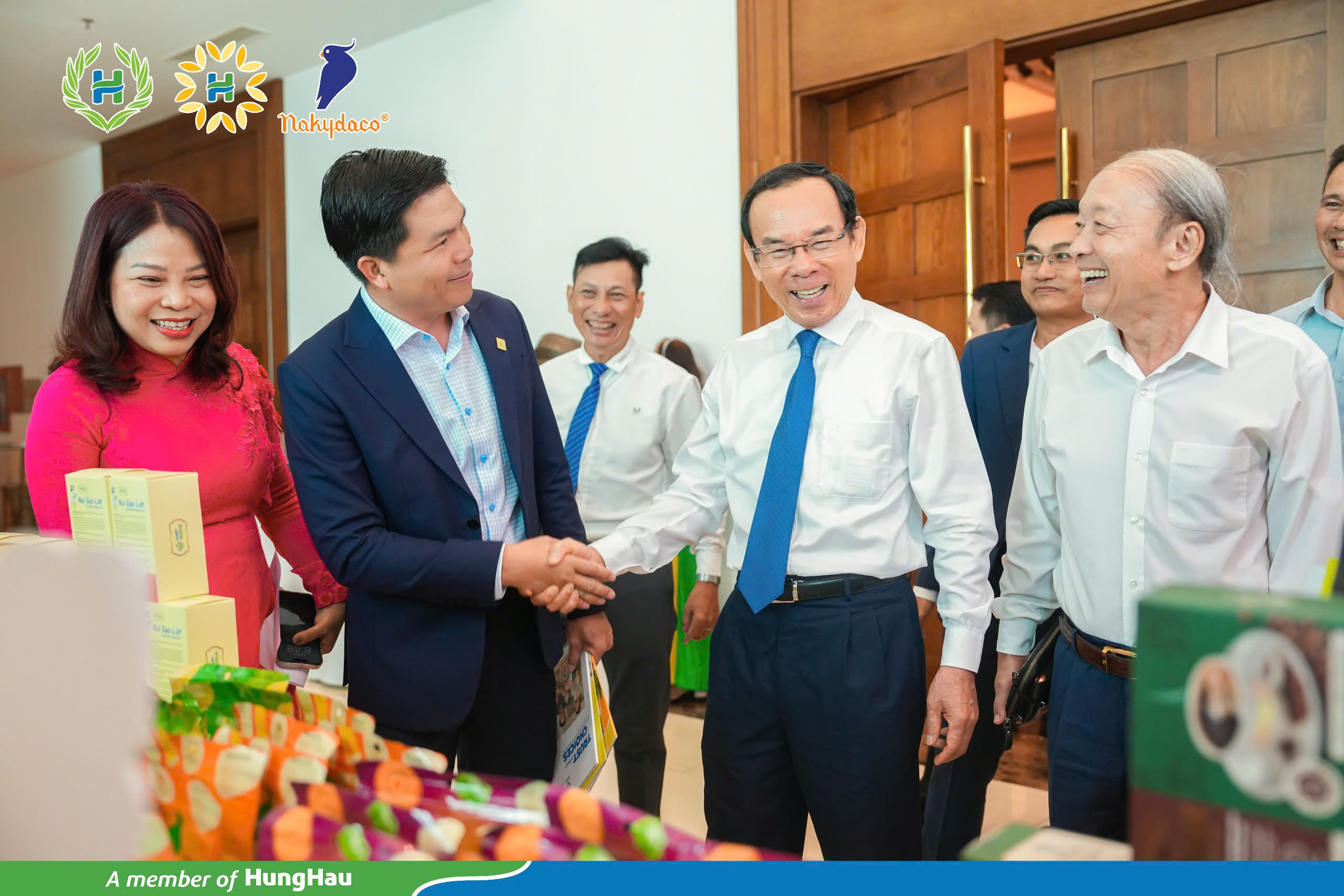 hunghau fmcg group tham dự họp mặt hội doanh nhân đồng hương tây ninh