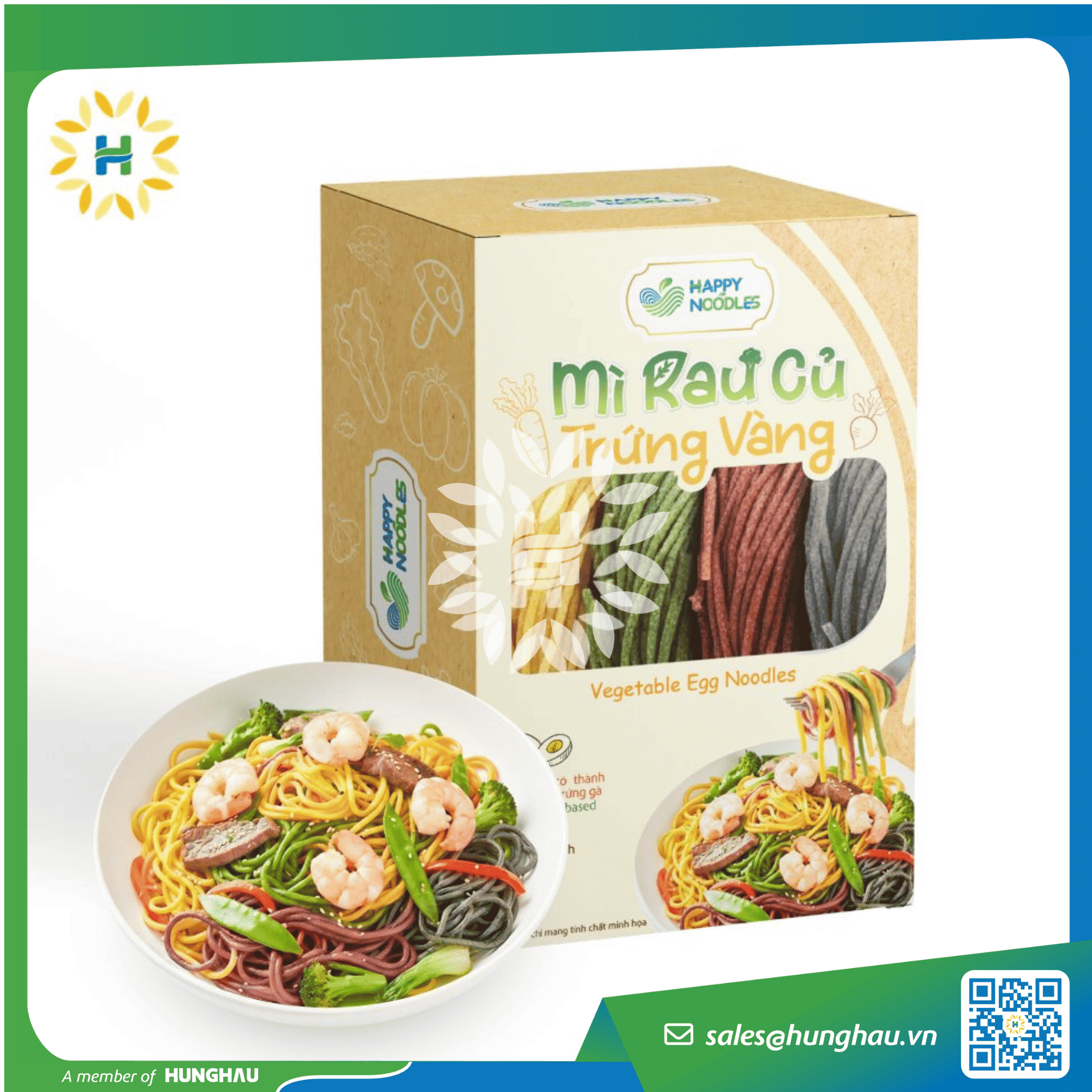 Vegetable Egg Noodles