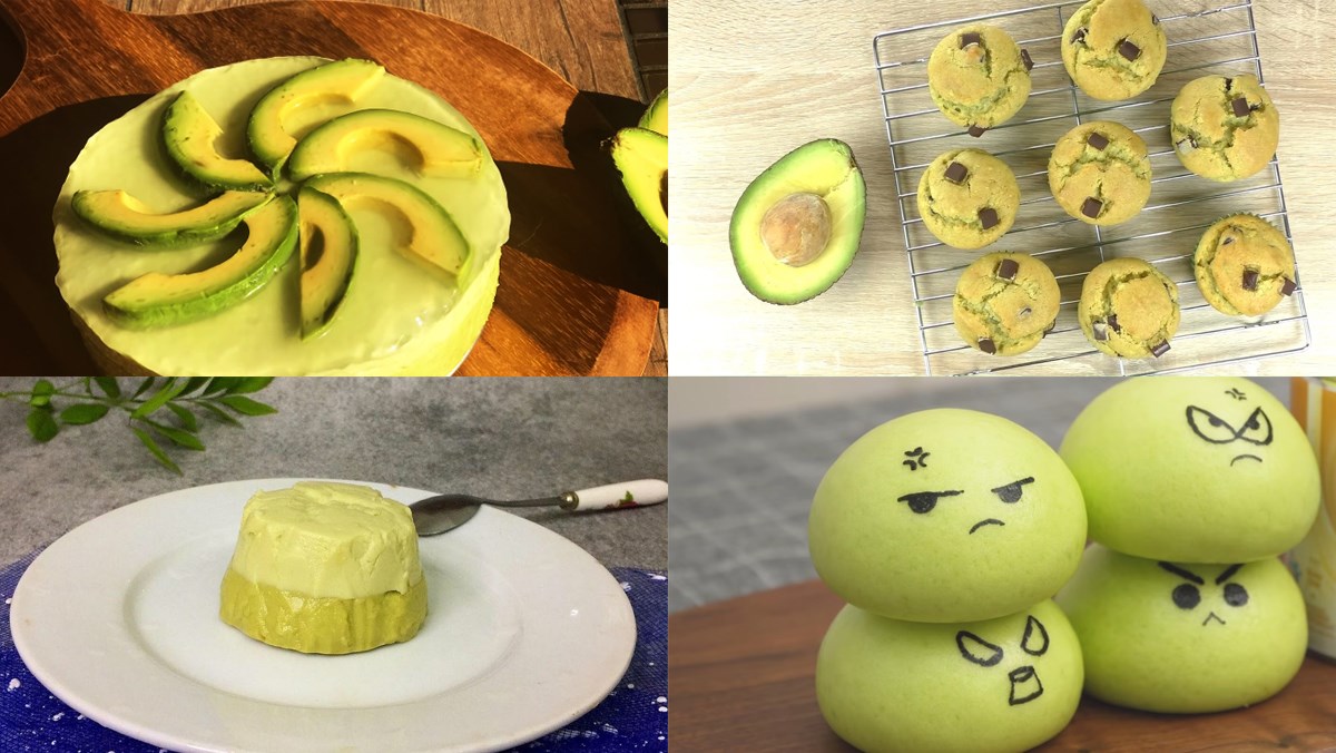 Bơ được dùng làm nguyên liệu bánh - Nguồn Internet