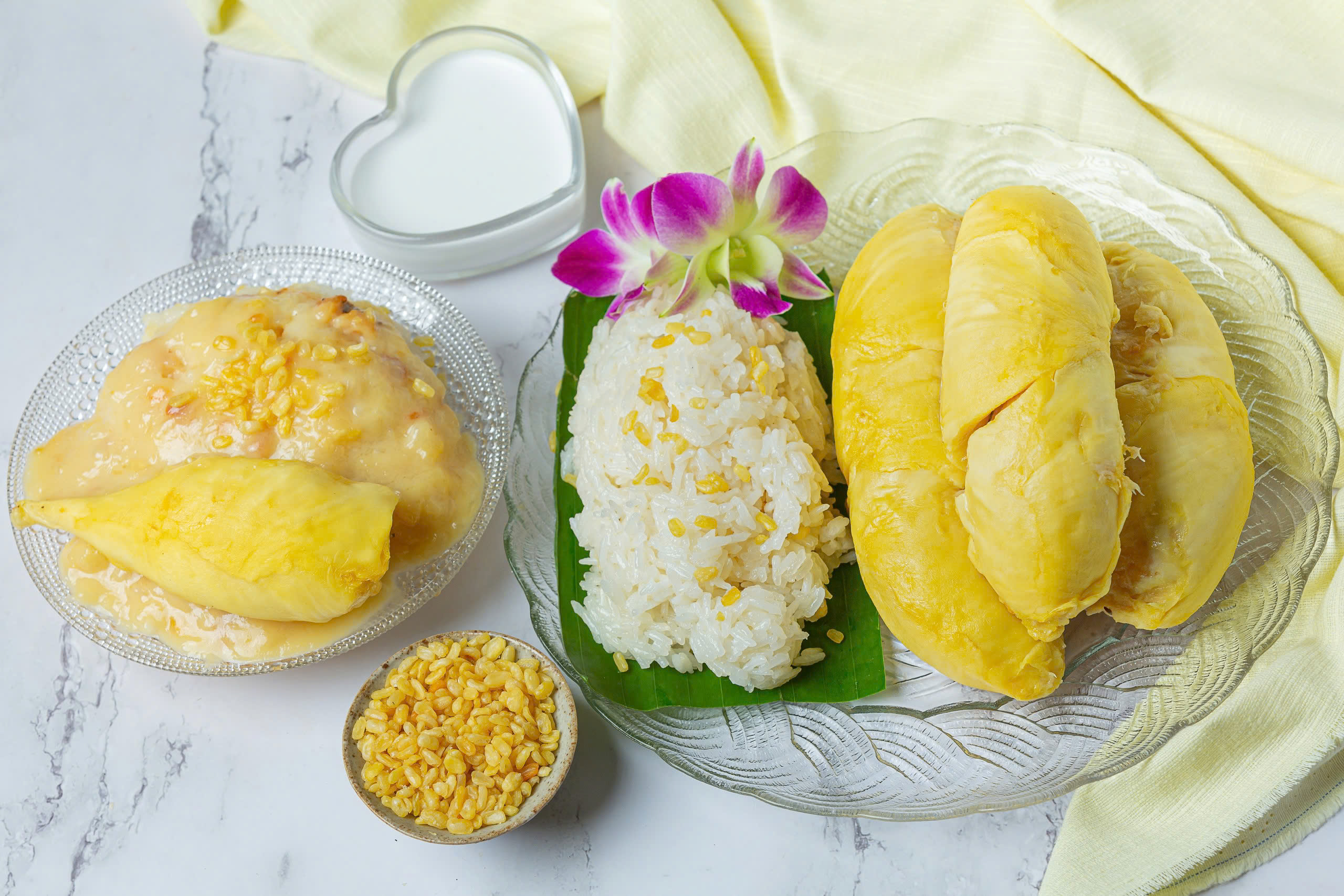 Xôi sầu riêng