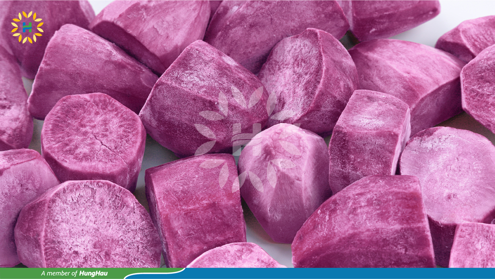 Khoai lang tím đông lạnh HungHau Foods